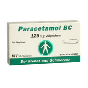Paracetamol BC 125 mg Z&auml;pfchen