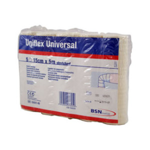 Uniflex Universal Binden 15 cmx5 m Zellglas Wei&szlig;