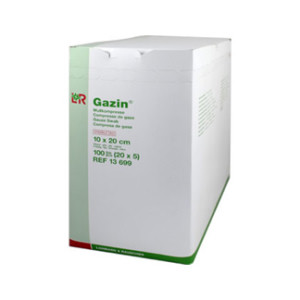 Gazin Mullkompressen 10x20 cm Steril 12fach Extra Gro&szlig;
