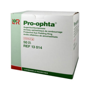 PRO Ophta Lochkompressen Steril Einzeln