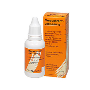 Mercuchrom-Jod L&ouml;sung