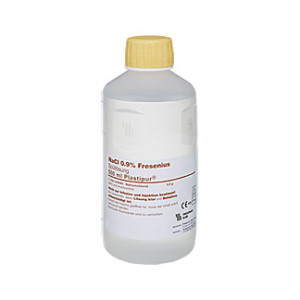 Isotonische Kochsalzl&ouml;sung f&uuml;r Sp&uuml;lzwecke