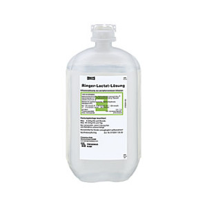 Ringer Lactat L&ouml;sung Plastik Infusionsl&ouml;sung