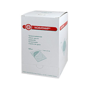 Nobatamp-Steril Tamponadebinde 1 cmx5 m