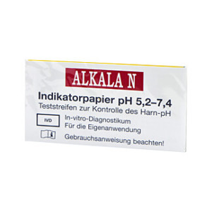 Alkala N pH Indikatorpapier