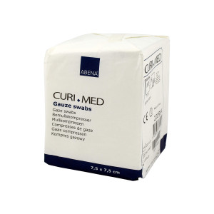 Mullkompressen 7,5x7,5 cm Unsteril 8lagig