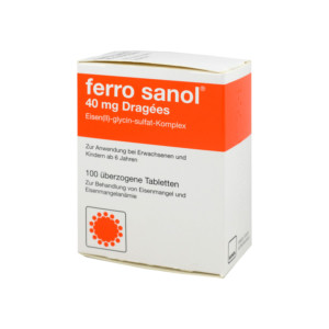 FERRO SANOL &uuml;berzogene Tabletten