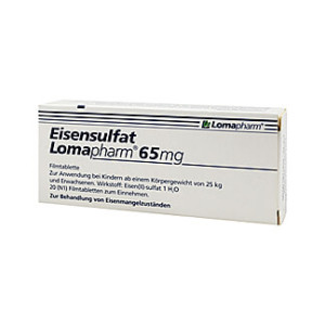 Eisensulfat Lomapharm 65mg