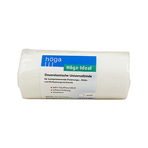 H&ouml;ga Ideal Binde 10 cm x 5 m Wei&szlig;