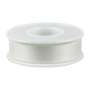 FIWa silk Heftpflaster Seide wei&szlig; 1,25 cm x 9 m