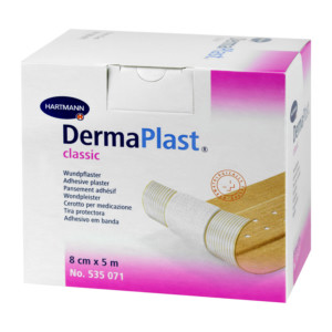 DERMAPLAST CLASSIC Wundpflaster 8 cmx5 m