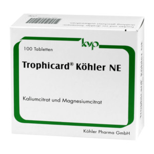 Trophicard K&ouml;hler NE Tabletten