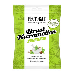Pectoral Brustkaramellen zuckerfrei Beutel