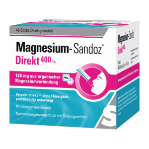 Magnesium-Sandoz Direkt 400 mg Sticks