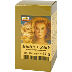 Biotin + Zink Haarkapseln