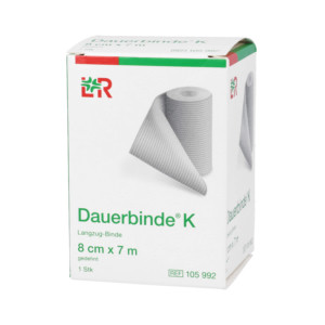 Dauerbinde kr&auml;ftig 8 cm x 7 m
