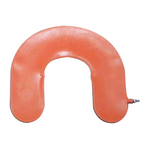 Sitzring U-f&ouml;rmig aus Gummi zum Aufblasen