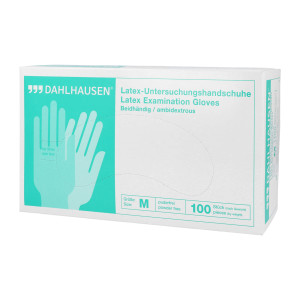 Latex Handschuhe ungepudert Gr&ouml;&szlig;e M