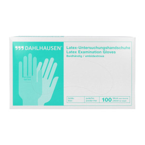 Latex Handschuhe ungepudert Gr&ouml;&szlig;e L