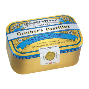 Grethers Blackcurrant Silber zuckerfrei