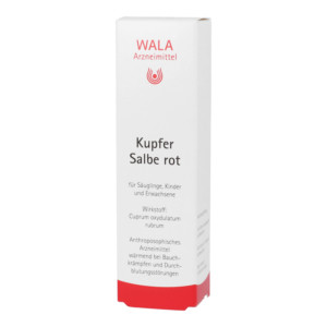 Kupfer Salbe Rot