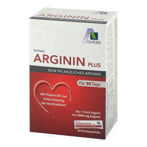 Arginin Plus Vitamin B1+B6+B12+Fols&auml;ure Sticks