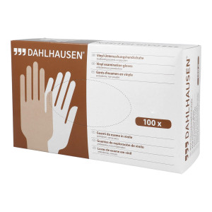 Vinyl Handschuhe ungepudert Gr&ouml;&szlig;e L