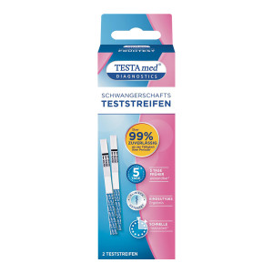 TESTamed Schwangerschafts Fr&uuml;htest Teststreifen