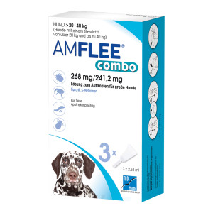 Amflee combo 268/241,2 mg Lsg.z.Auftr. f&uuml;r Hunde 20-40 kg