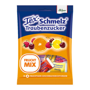 SOLDAN Tex Schmelz Traubenzucker Frucht-Mix Beutel