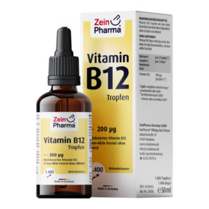ZeinPharma Vitamin B12 200&micro;g Dreifach-Komplex Tropfen