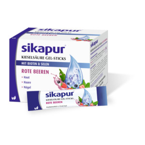 Sikapur Kiesels&auml;ure Gel-Sticks rote Beeren