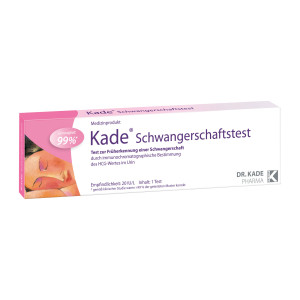 Kade Schwangerschaftstest