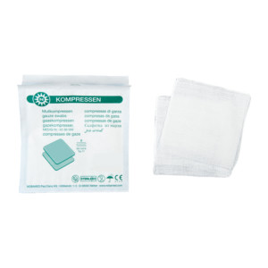 Mullkompressen steril  7,5 cm x 7,5 cm 8fach