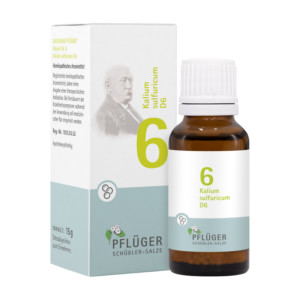 Biochemie Pfl&uuml;ger Globuli Nr. 6 Kalium sulfuricum D6