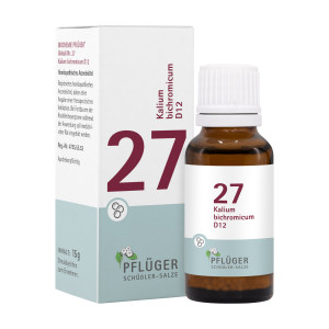 Biochemie Pfl&uuml;ger Globuli Nr. 27 Kalium bichromicum D12