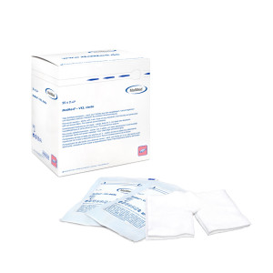 MaiMed Vliesschlitzkompressen 7,5x7,5 cm, steril 6fach