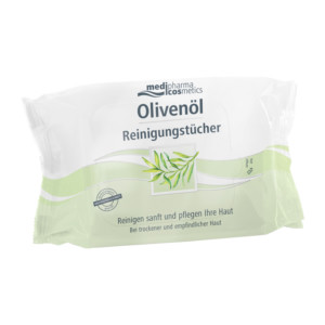 Oliven&ouml;l Reinigungst&uuml;cher