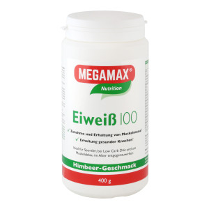 MegaMax Eiwei&szlig; 100 Himbeer-Quark
