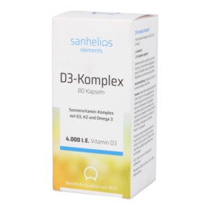 Sanhelios D3-Sonnenvitamin-Komplex Kapseln