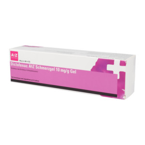 Diclofenac AbZ Schmerzgel 10 mg/g Gel f&uuml;r Gelenke