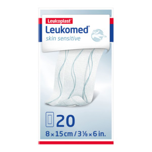 Leukomed skin sensitive steril 15 x 8 cm