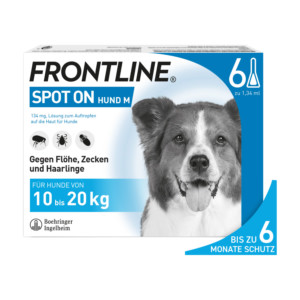 Frontline Spot on Hund M L&ouml;sung zum Auftropfen