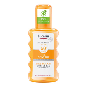 Eucerin Sun Oil Control Spray Transparent LSF 50+