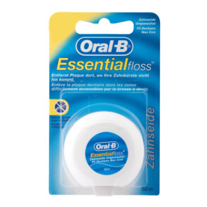 ORAL B Zahnseide ungewachst 50 m