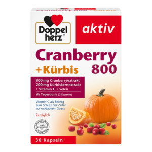 Doppelherz aktiv Cranberry + K&uuml;rbis