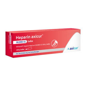 Heparin axicur 30.000 I.E. Salbe