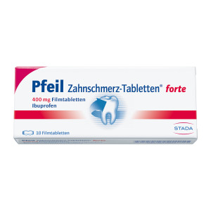 Pfeil Zahnschmerz Filmtabletten Forte