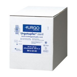 Urgotupfer pflaumengro&szlig; steril 2+2