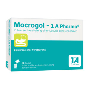 Macrogol - 1A Pharma Pulver
